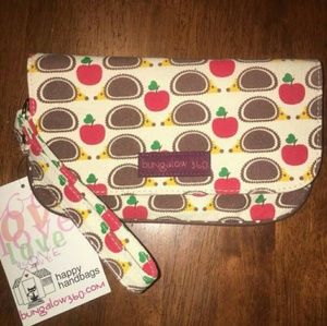 Canvas Bungalow 360 Hedgehog Apple Wristlet